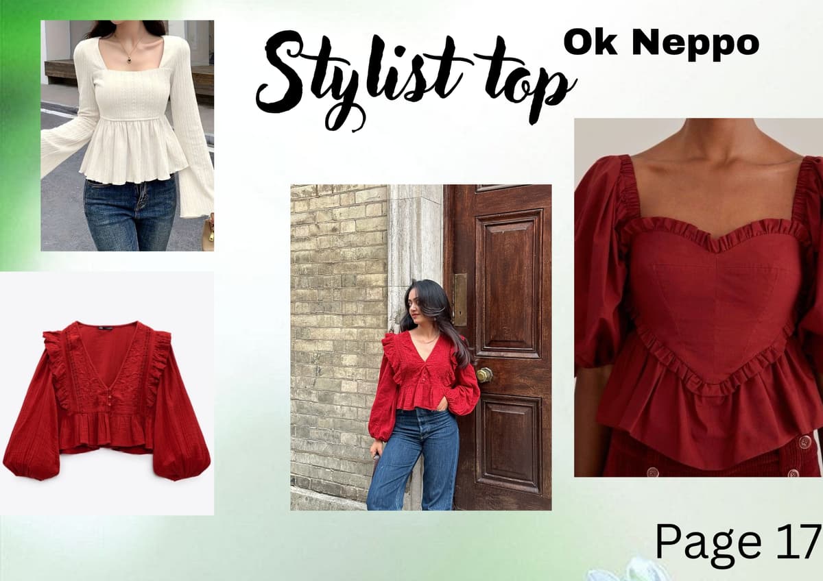 Crafting Stylish Tops: Contemporary Designs