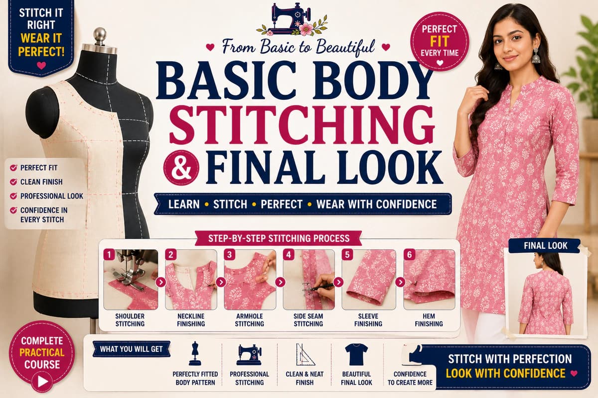 Basic Body Stitching & Final Look