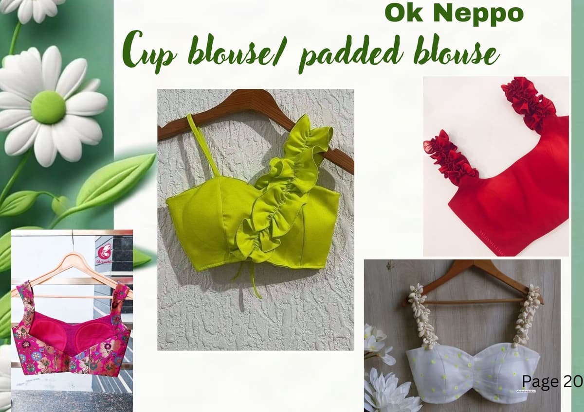 Crafting Cup & Padded Blouses