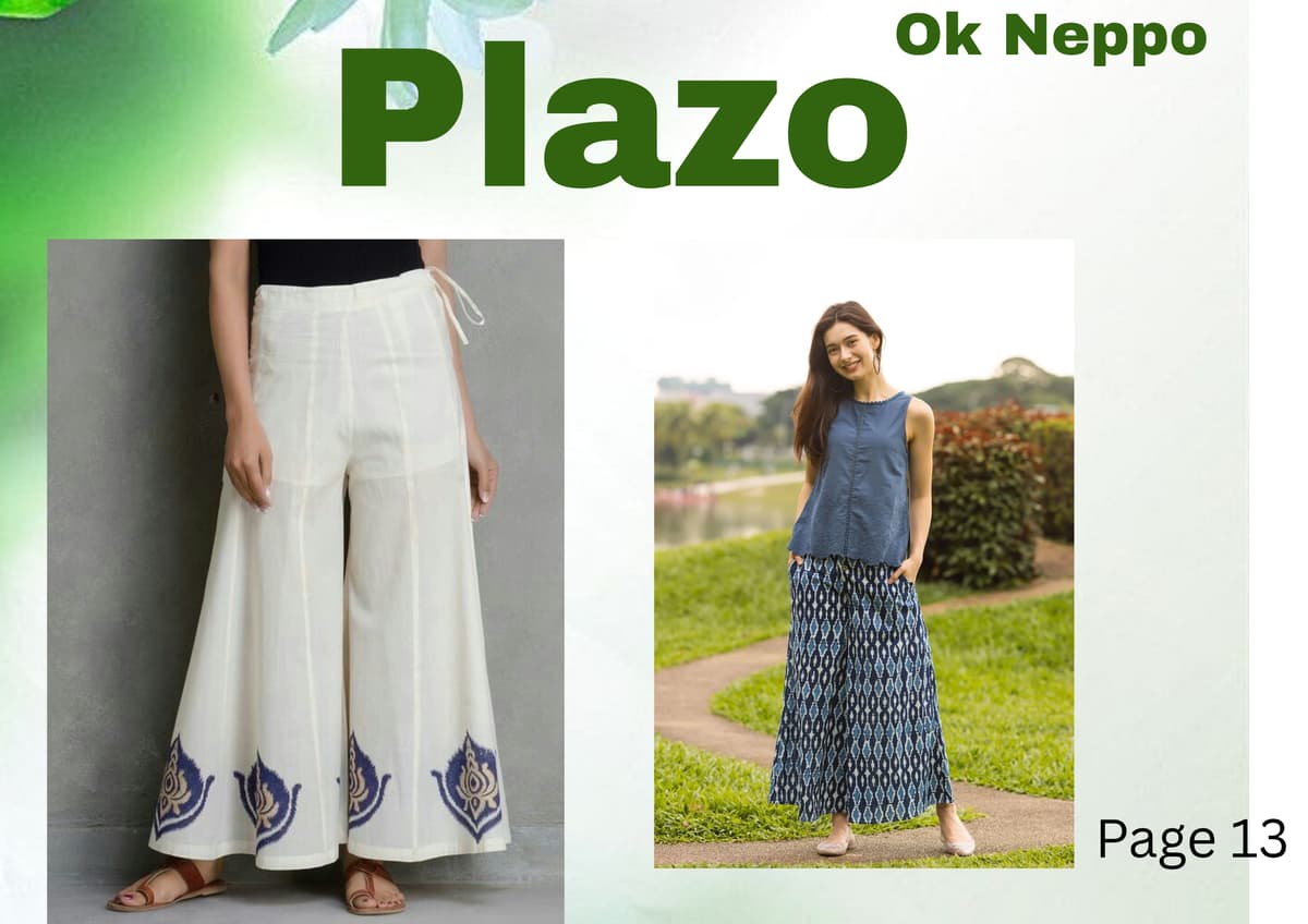 Designing and Stitching Plazo Pants